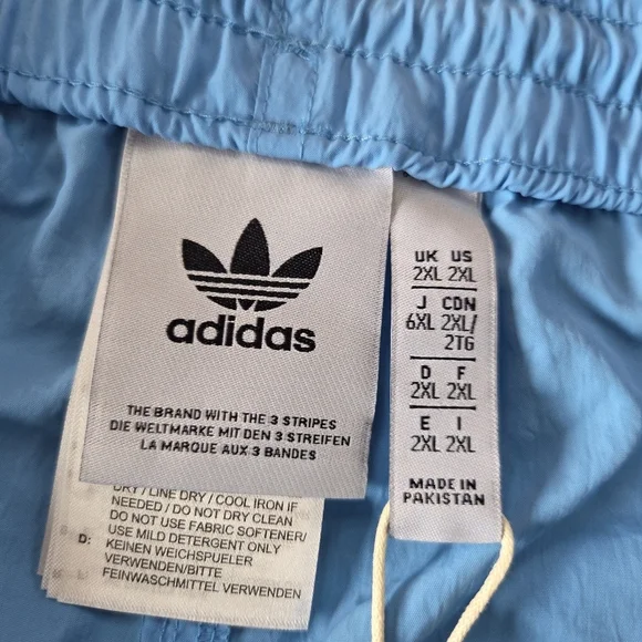 Adidas Originals Men's Sprinter Shorts - Violet -2XL- IM9434 New Semi Blue Burst - Picture 4 of 8